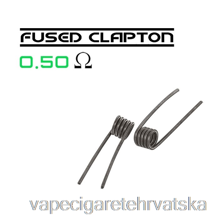 Vape Cigarete Wotofo Comp žica - Unaprijed Izrađene Zavojnice 0,5 Ohma Spojene Clapton - Pakiranje Od 10